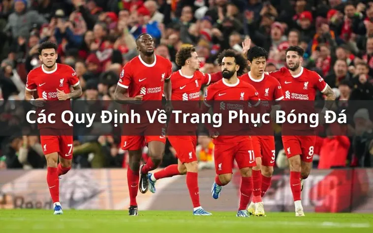 Những Quy Định Về Trang Phục Bóng Đá Theo Tiêu Chuẩn Quốc Tế